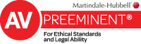 Martindale-Hubbell AV Preeminent